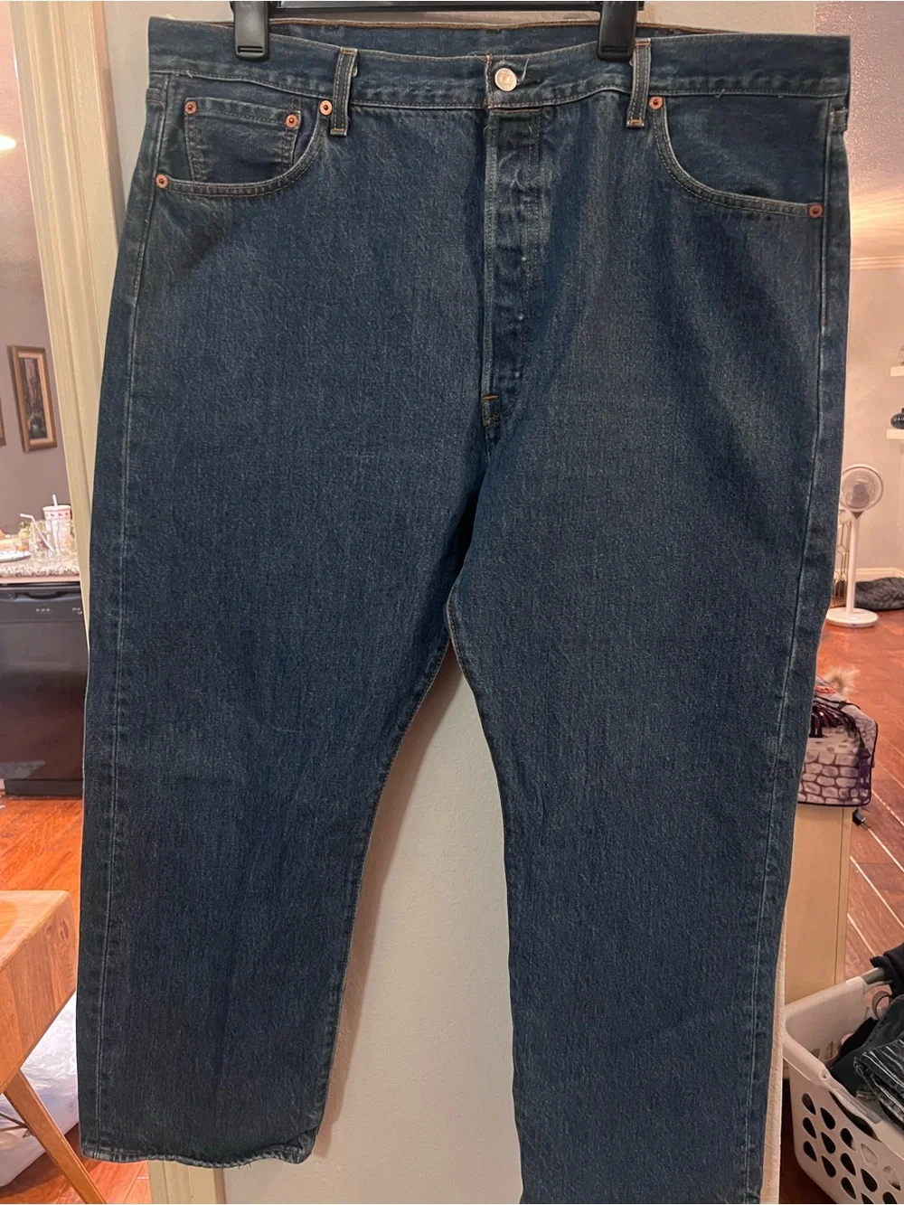 Levi's Relaxed Straight Dark Blue Jeans